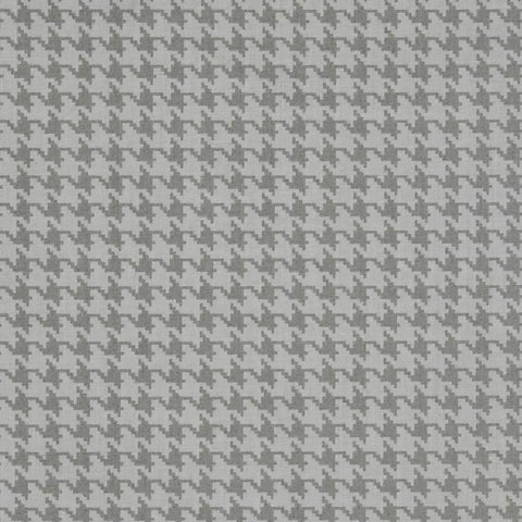 Dog Gone it Houndstooth in stone gray