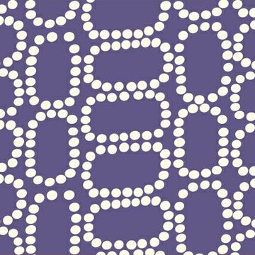 Downtown Dotten Ovals in Purple by LB Krueger for Windham Fabrics