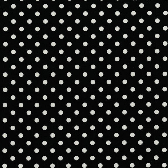Dumb Dot in Black by Michael Miller Fabrics