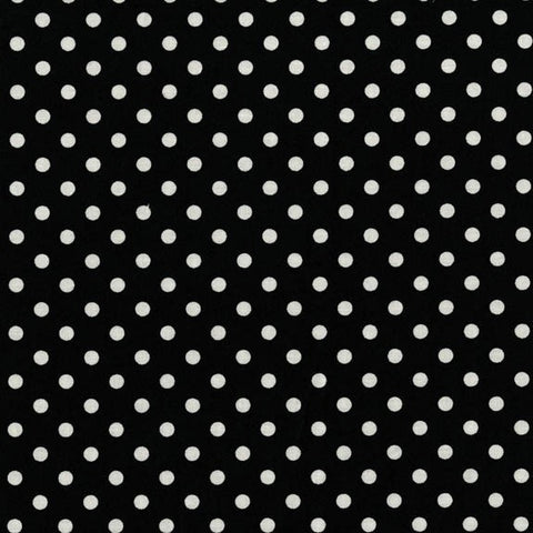 Dumb Dot in Black by Michael Miller Fabrics