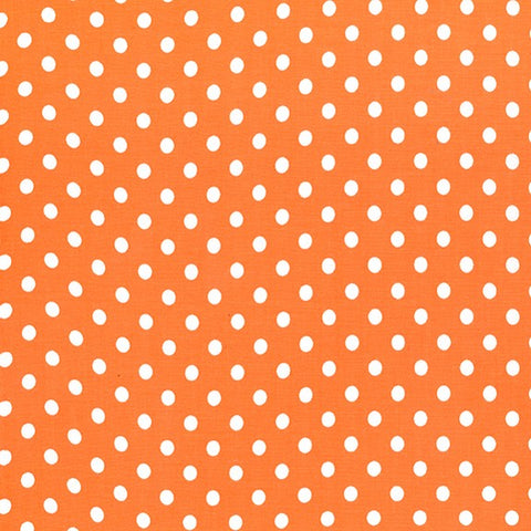 Dumb Dot Tangerine by Michael Miller Fabrics