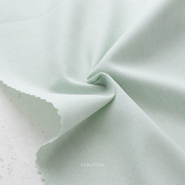 Everyday Chambray Solid in Spearmint by Fableism Studio ECW-04
