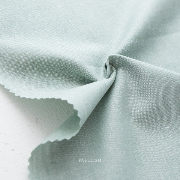 Everyday Chambray Solid in Saguaro by Fableism Studio ECW-05