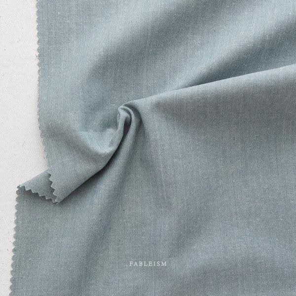 Everyday Chambray Solid in Ether by Fableism Studio ECW-07