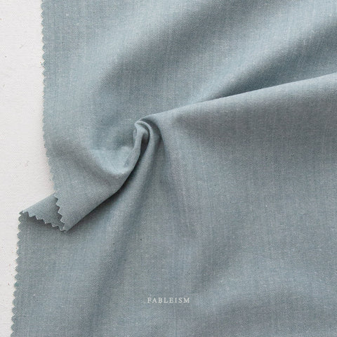 Everyday Chambray Solid in Ether by Fableism Studio ECW-07
