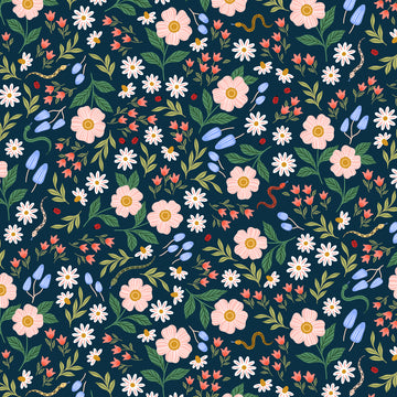 Garden & Globe Wildflower Field in Night Walk by Erin McManness EM202-NW3