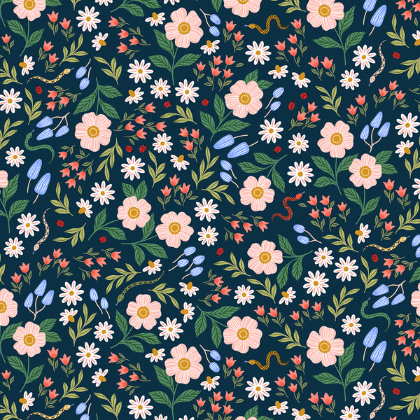 Garden & Globe Wildflower Field in Night Walk by Erin McManness EM202-NW3