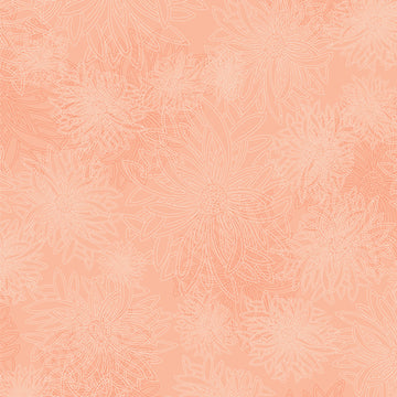 Floral Elements in Sweet Peach by AGF Studio