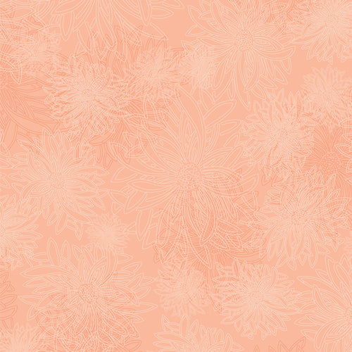 Floral Elements in Sweet Peach by AGF Studio
