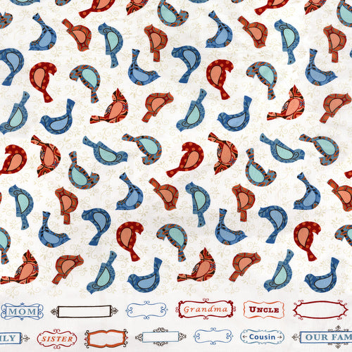 Family Tree Family Frames by Deb Strain for Moda Fabrics