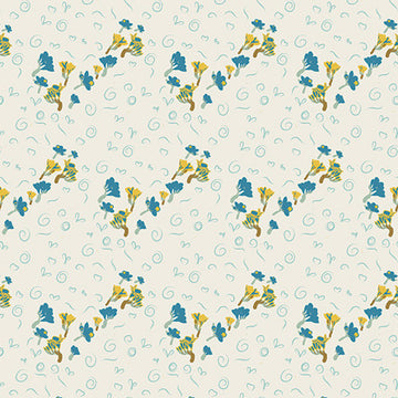 Fantasia Bous Trail Bluet by Art Gallery Fabrics