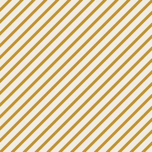 Fantasia Monokeros Stripe Ocre by Art Gallery Fabrics