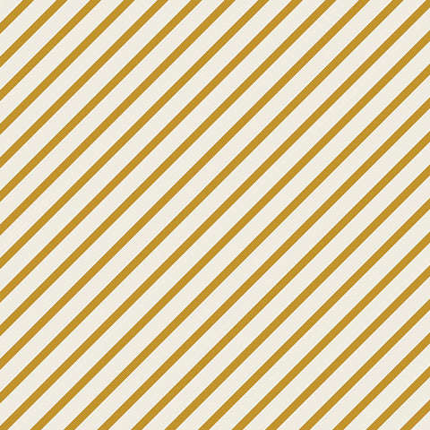 Fantasia Monokeros Stripe Ocre by Art Gallery Fabrics