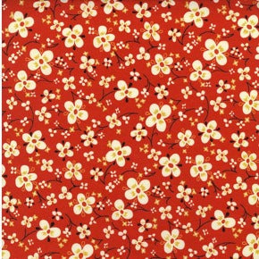 Farmdale Blossom Tomato by Alexander Henry Fabrics