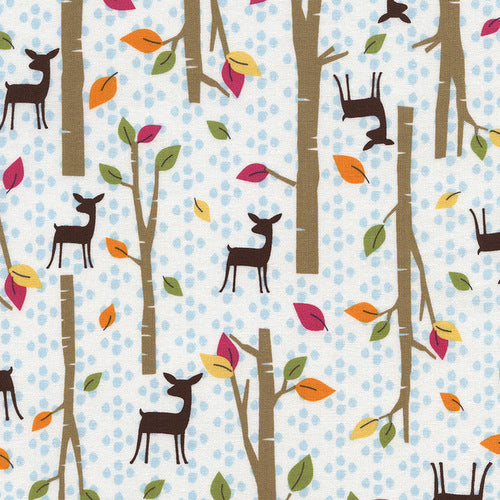 Fawn Deer in Woods by Timeless Treasures