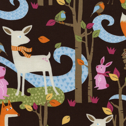 Fawn Woodland Scenic by Timeless Treasures