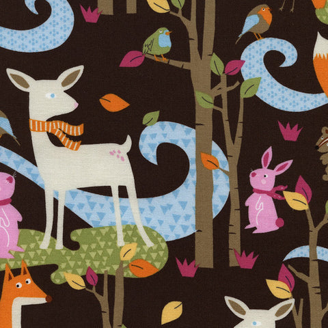 Fawn Woodland Scenic by Timeless Treasures