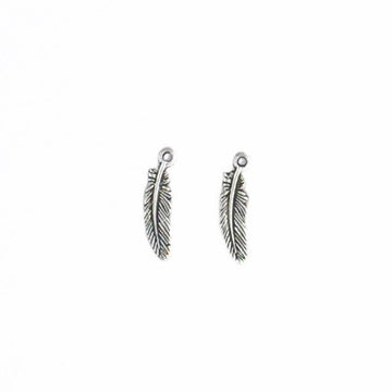 Feather Metal Charm