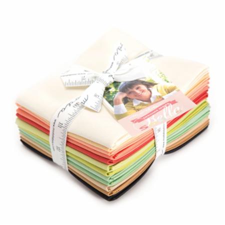 Fig Tree and Co Bella Solid Fat Quarter Bundle for Moda Fabrics