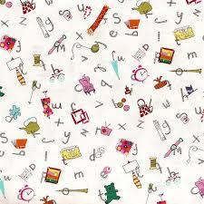 Flea Market Finds The ABC's of Fleas by Alexander Henry Fabrics