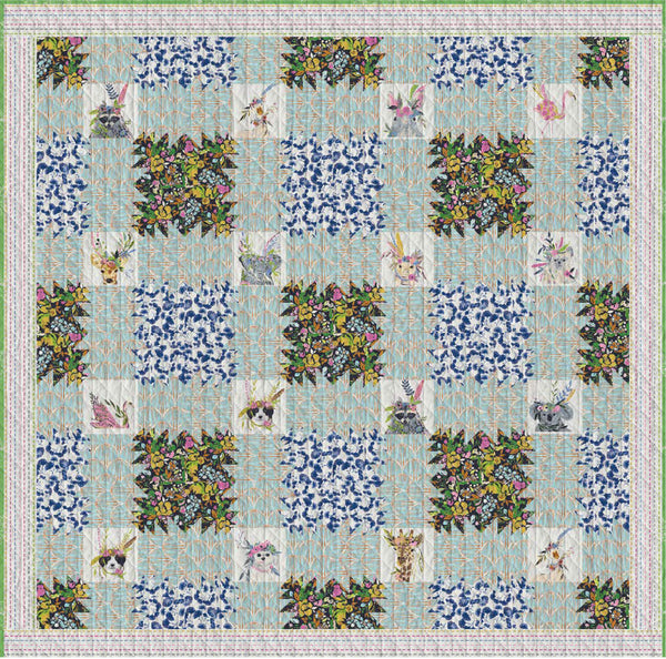 Floraison Quilt Kit