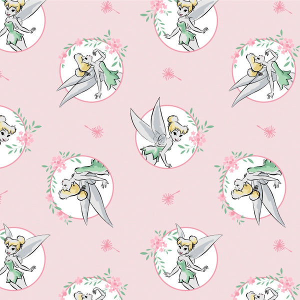 Tinker Bell Floral Frame