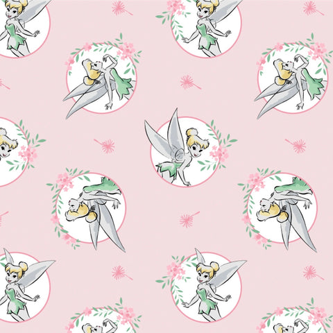 Tinker Bell Floral Frame