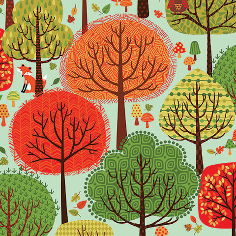 Forest Friends Forest by Makower UK