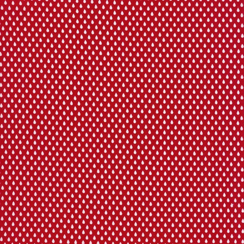 Fruit A La Carte Rain Drops in Ruby and White by Hoodie