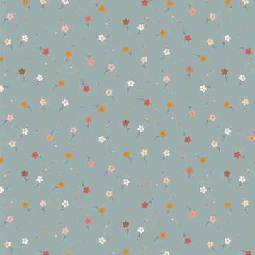 Gayle Loraine Calico Blooms in Ocean by Elizabeth Chappell GAL34905