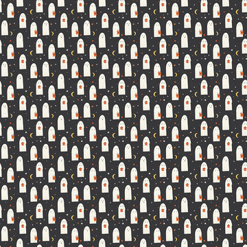 Hey Bootiful Sheet Ghosts in Charcoal by My Mind's Eye GC13132