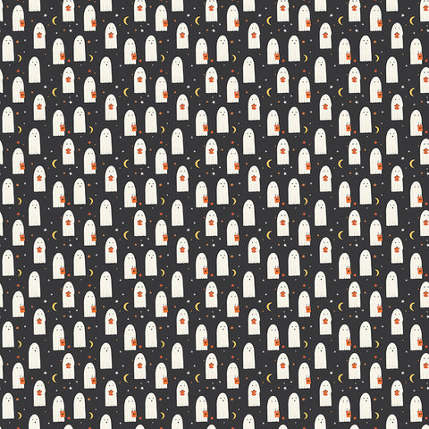 Hey Bootiful Sheet Ghosts in Charcoal by My Mind's Eye GC13132