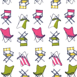 Garden Party Chairs in White by Dear Stella