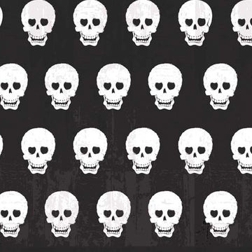 Geekly Chic Skulls on Black by Riley Blake Designs