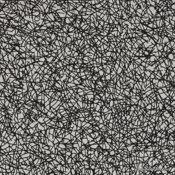 Ghastly Bramble in smoke by Alexander Henry Fabrics