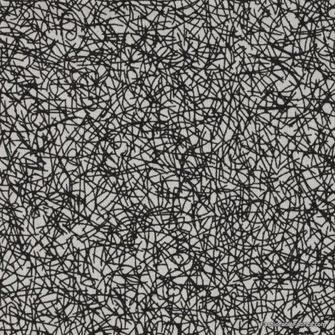 Ghastly Bramble in smoke by Alexander Henry Fabrics