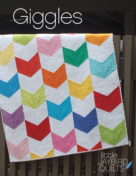 Giggles Quilt Pattern for Little Jaybird Quilts