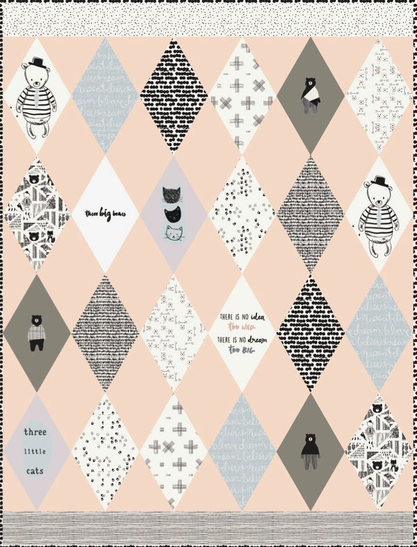 Giggles Quilt Kit Bunbury Fabrics