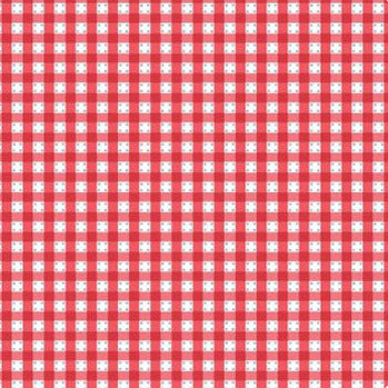 Gladys Gingham Dot in Red by Anna Griffin