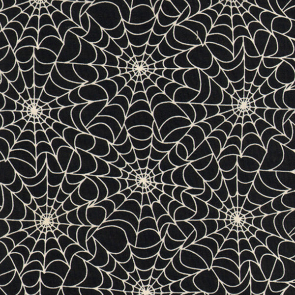 Glow in the Dark Webs by Gail Cadden for Timeless Treasures