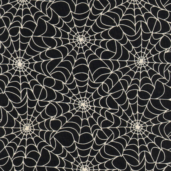 Glow in the Dark Webs by Gail Cadden for Timeless Treasures