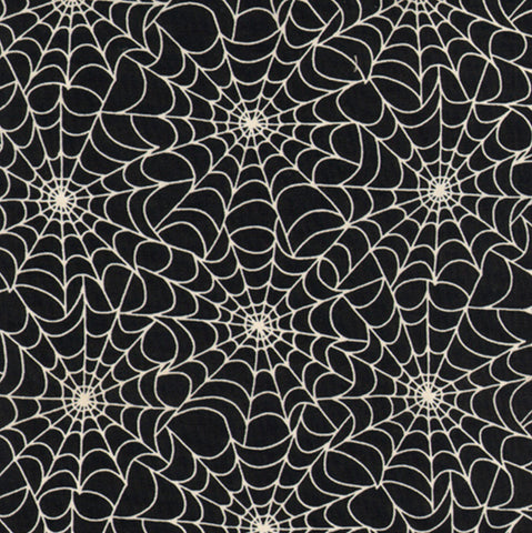 Glow in the Dark Webs by Gail Cadden for Timeless Treasures