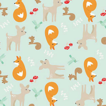 Good Natured Main on Mint by Riley Blake Designs