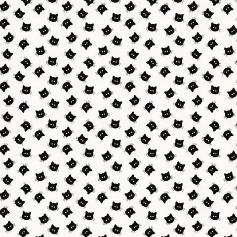 Costume Maker's Ball Scaredy Cat Buttons Cream