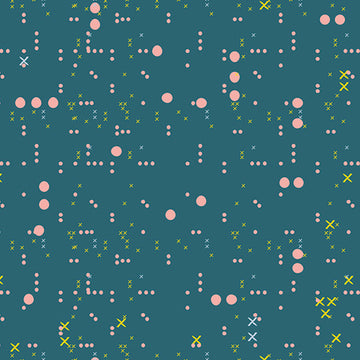 Gramercy NY Circuit in Teal by Art Gallery Fabrics