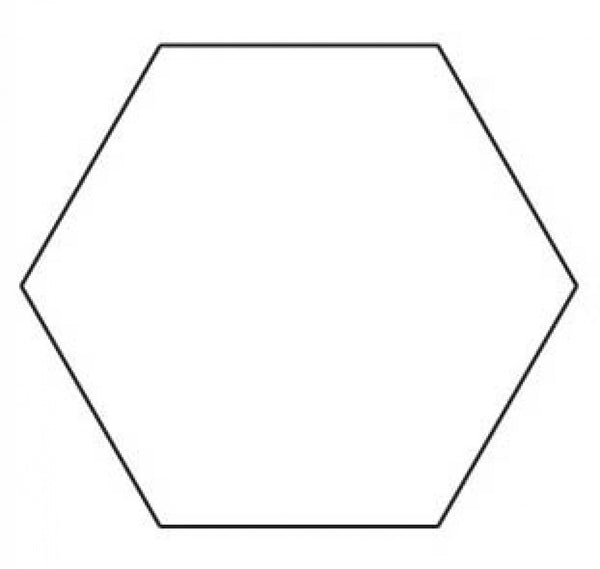English Paper Pieces Hexagon 3/4 inch by Sue Daley