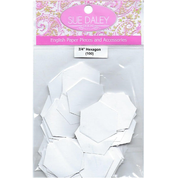 English Paper Pieces Hexagon by Sue Daley