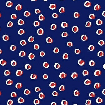Handmade Polka Dot on Blue by Windham Fabrics
