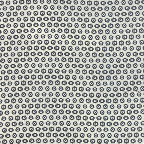 Haunted Gala Eyeballs on White by The Comstocks for Moda Fabrics