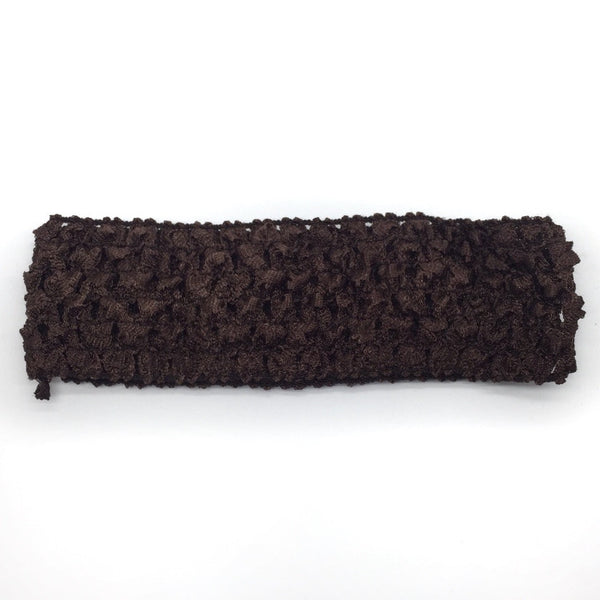 Crochet Headband in Brown